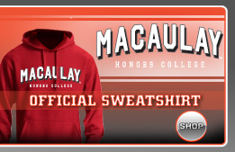 Macaulay Red Hooded Sweatshirt